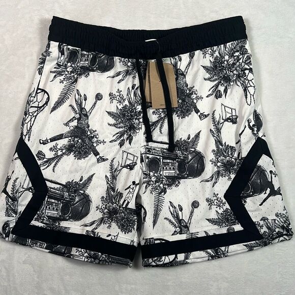 Jordan Other - Jordan Dri-FIT Sport AOP‎ Diamond Shorts Mesh basketball shorts Men Large NWT